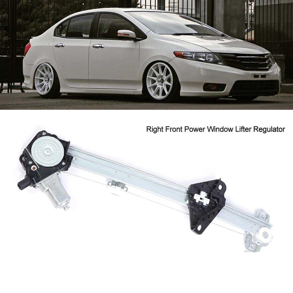 Prawy przedni regulator podnośnika szyby elektrycznej 72210?TM0?G01 Pasuje do Honda CITY 2009?2013