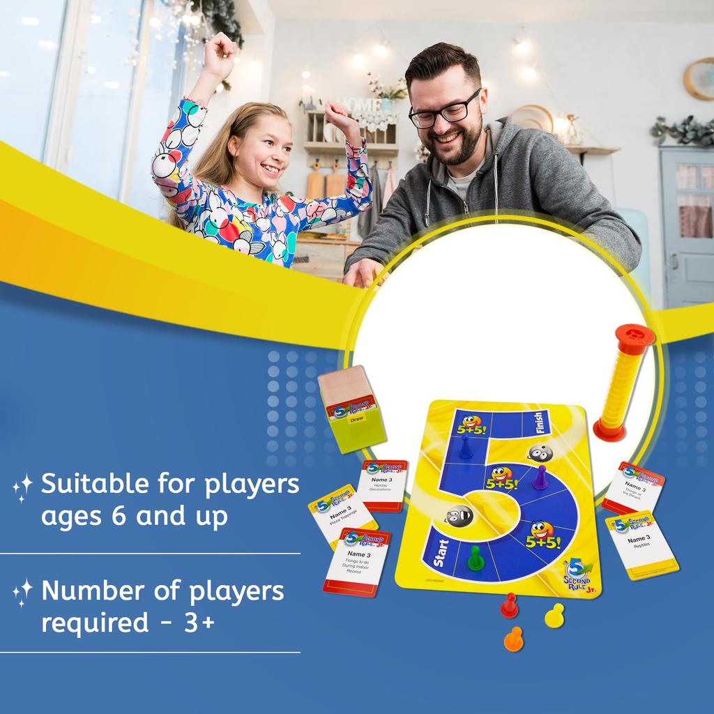 5 Sekunden Regel Brettspiel Jr.