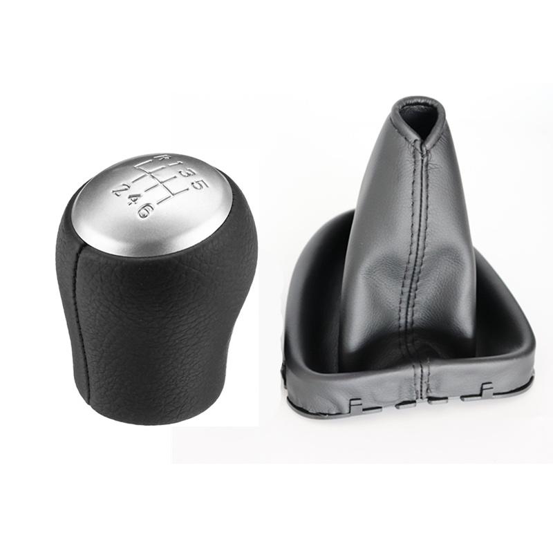 For NISSAN QASHQAI I J10 X-trail 2006-2013 QASHQAI II MT 6 Speed Car Gear Shift Knob Boot Cover Accessories