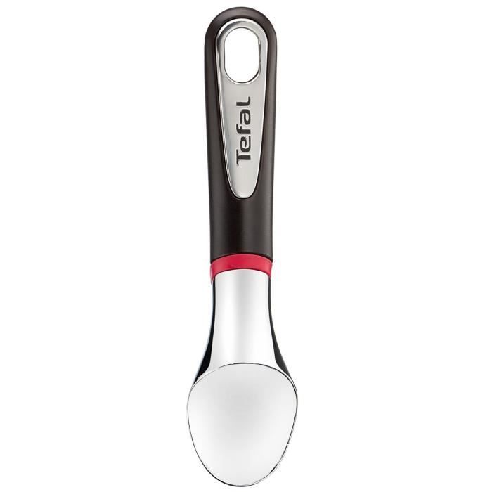 Cuillère à glace - TEFAL - K2072214 - Noir et rouge - Plastique et inox - Compatible lave-vaisselle