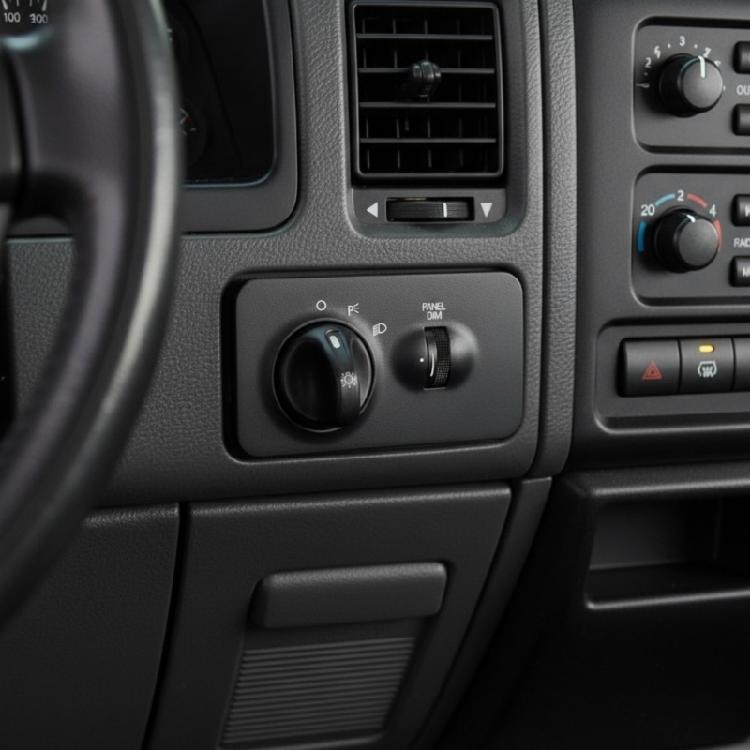 Headlight Switches Trim, Headlight Control Switches Frame Trim Decoration Cover 88924369, F81Z11654AA