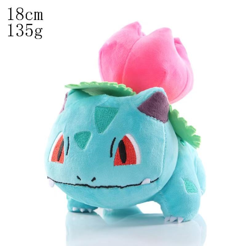 Cute Cartoon Ghost Pikachu Charizard Piplup Plush Toy Soft Doll Gift For Kids