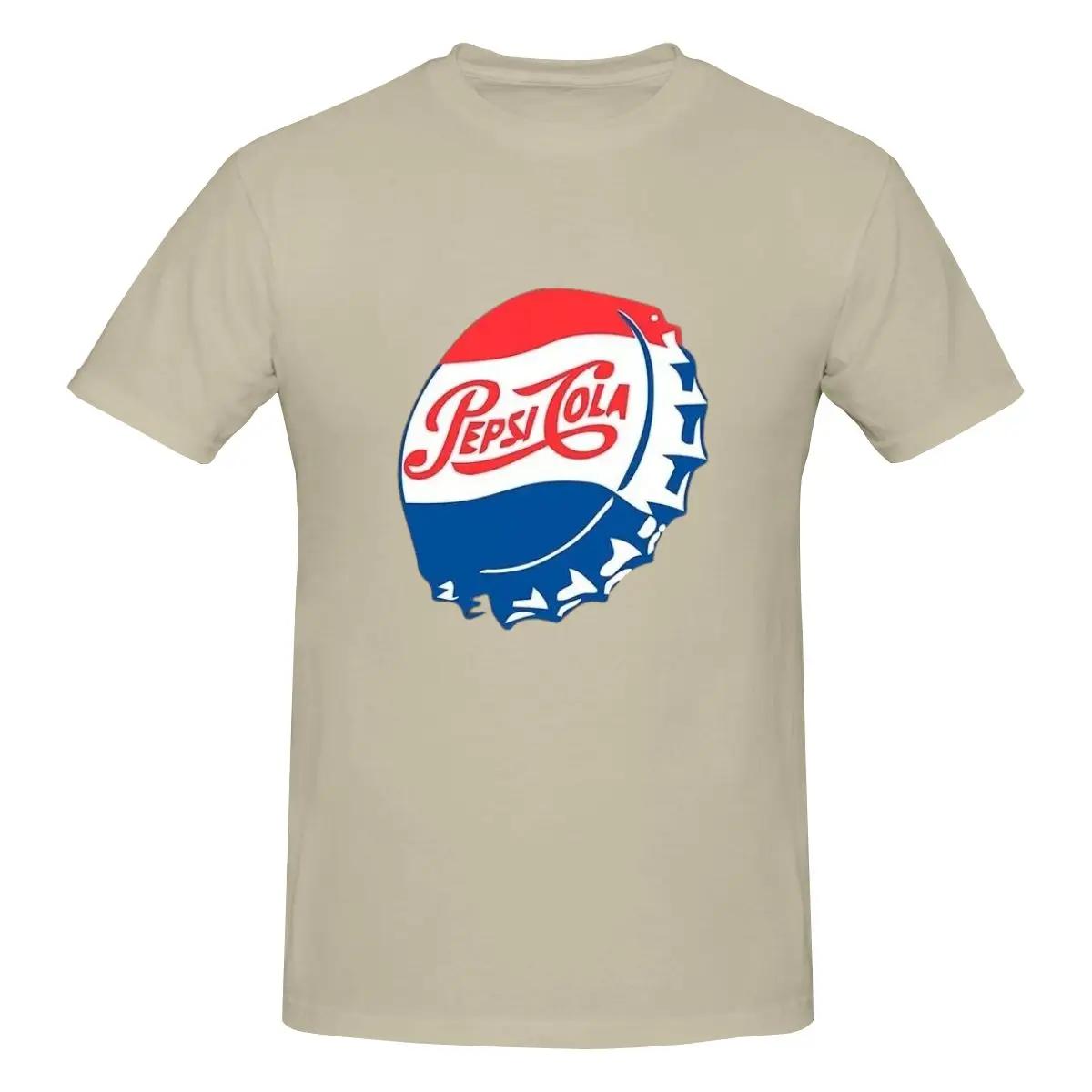 

2025 Літо Чоловічі P-Pepsi Розкішні Футболки для Чоловіків Літня Футболка з Принтом Бавовна Висока Якість Одяг Вуличний Одяг Топи Футболка 4XL