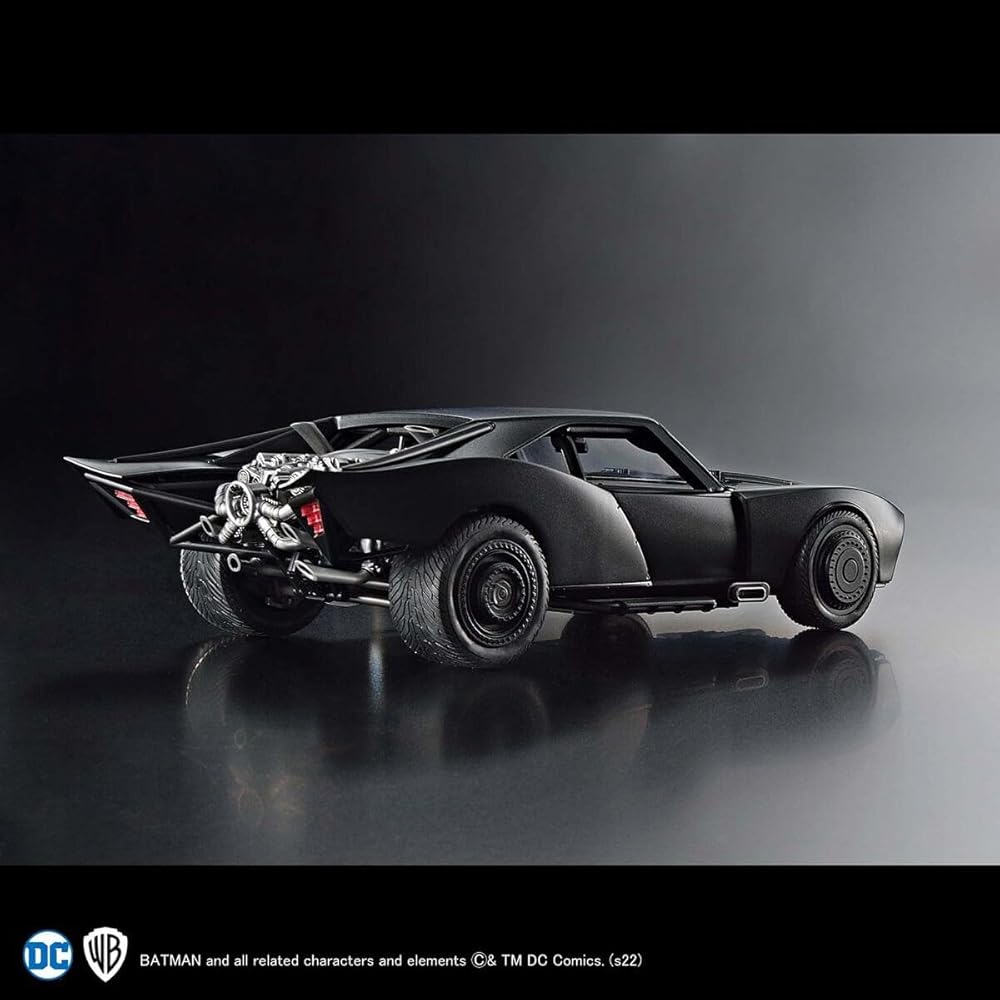 Bandai Spirits 1/35 Scale Batmobile The Batman Version Color-Coded Plastic Model Kit