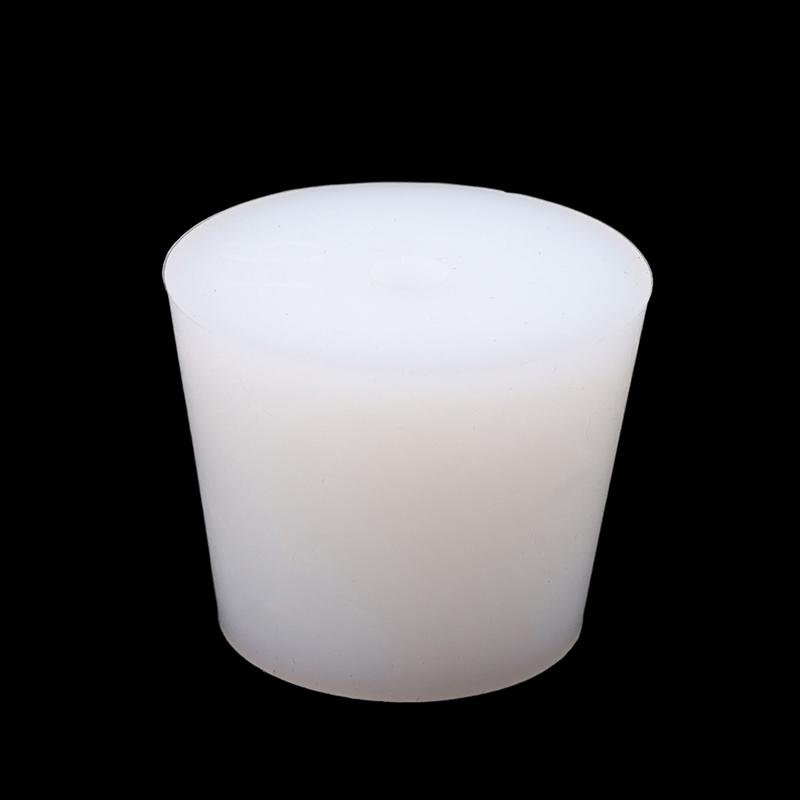 Dopuri Conice din Silicon de Calitate Alimentară pentru Vin de Casă cu Orificiu Unic pentru Valvă Airlock, Barbotor, Valvă de Evacuare Fermentare