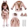 Changing Clothes 1/6 Dolls Clothes Dress Up Makeup BJD Doll Outfit 30cm Doll Uniform Humanoid Doll