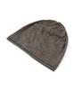 Eondeokeonteulol Cool Two-Tone Color Block Cotton Long Loose Fit Hat Beanie / Layered Slub / Khaki