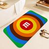 Carpet for Bedroom M&M's Sleeping Room Washable Non-slip Kitchen Rug Anti Slip Veranda Floor Mat Useful Things for Home