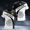 Estonia Flag Coat of Arms Graphic Tee Summer Casual Pullover Men's Fashion O-neck T-shirts Boys Oversized Short Sleeve Tops