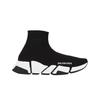 Speed 2.0 Trainer Black Knit White Sole 2020