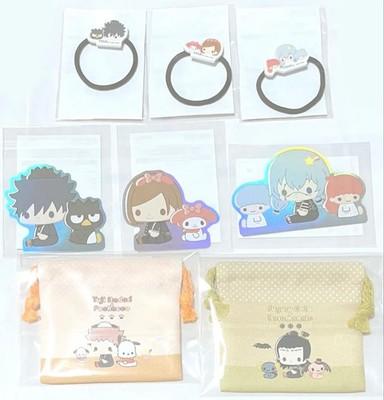 Jujutsu Kaisen x Sanrio Characters SEGA Lucky Kuji Online 8 Piece Set Official