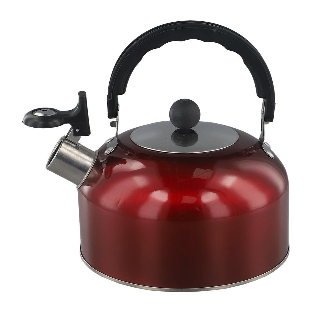 2L Whistling Kettle Stainless Steel Stovetop for Gas Electric Induction