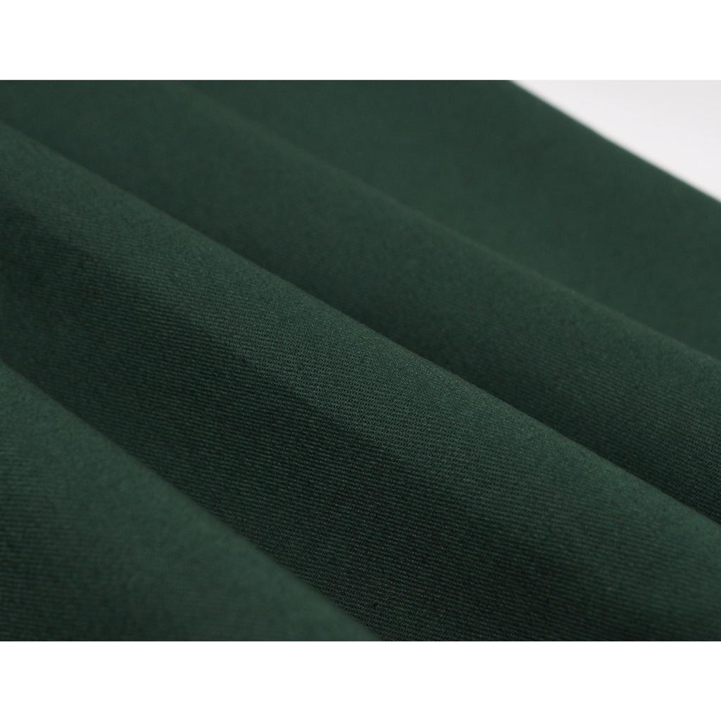 GMXIA Elegantní jednobarevné vintage společenské šaty s mašlí ke krku a středním rukávem