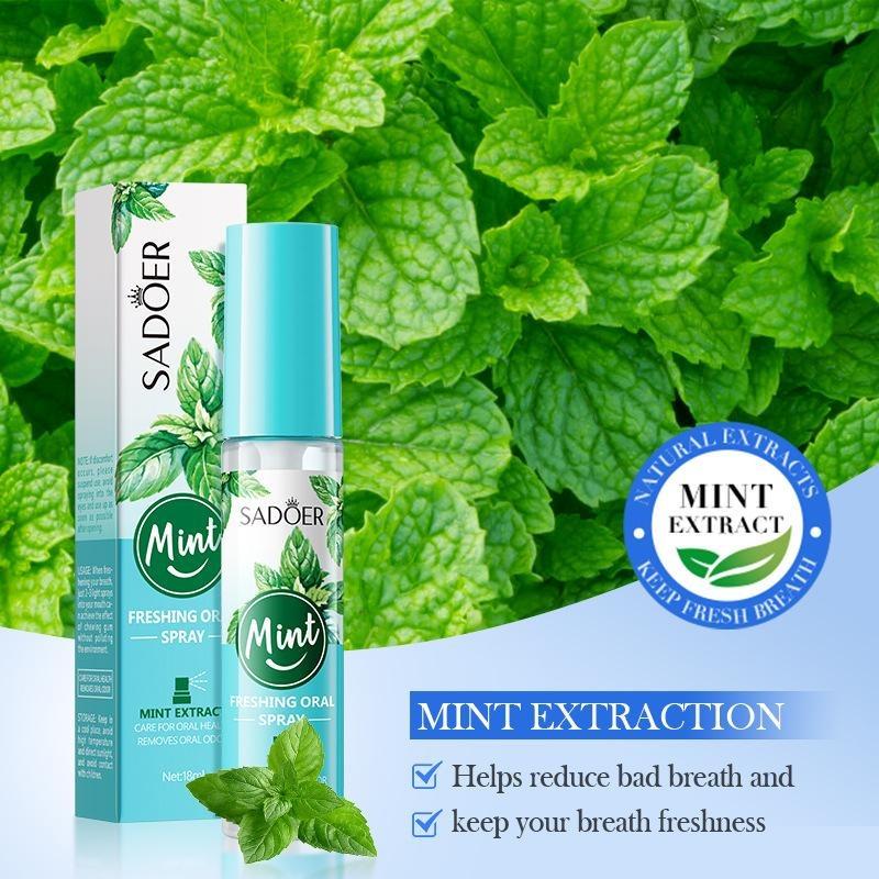 Mouth Freshener Spray Oral Spray Remove Bad Breath Long Lasting Fruity Portable Breath Freshener Refreshing Oral Care Products