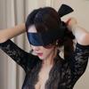 Sexy sateng øyemaske Porno Anime Lidenskap Binding Armbånd Skygge Cover Band Bånd SM Flogger Pisk Kostyme Sexleketøy Spill Voksenspill