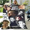 Coperta stampata Titanic Leonardo DiCaprio Coperta calda morbida e confortevole per casa viaggio letto coperta da picnic regalo di compleanno