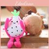 Plush Fruit Dragon Fruit Keychain With Super Soft Short Plush For Kids And Collectors