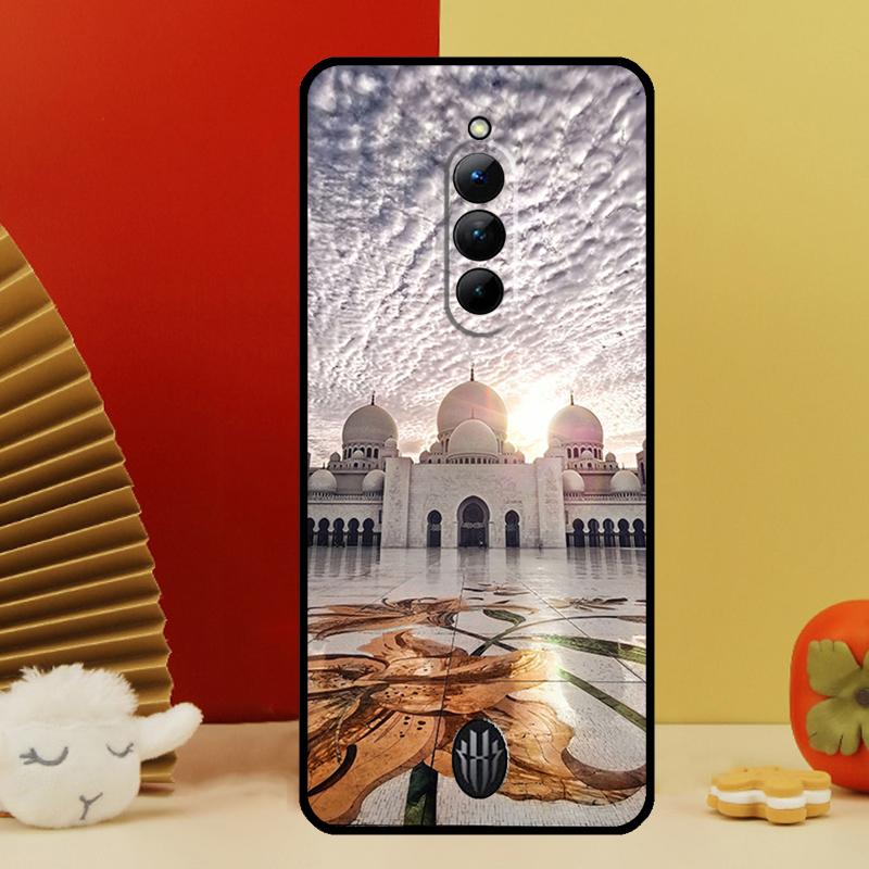 Arabic Muslim Mosque Building Case For Nubia Red Magic 8 9 10 Pro Plus 6 7 6S 7S Pro 5G 6R RedMagic 9S 8S Pro Plus Cover
