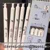 Chiikawa Quick-Dry Black Gel Pen - High-Value Cartoon Brush Tip