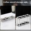 Acrylic Coffee Powder Compactor & Distributor Rack Tamper Holder Distributor Holder Station for 51/54/58mm Coffee Accessories