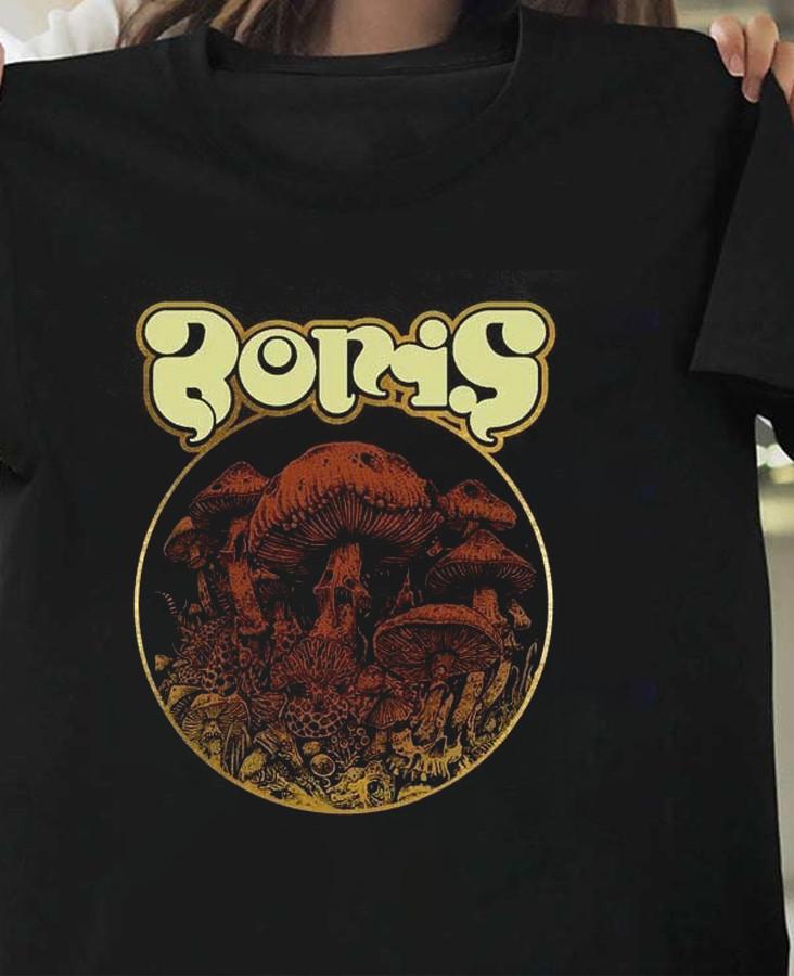 Boris Band S to 5XL Black Unisex Tee shirt MI457 XL