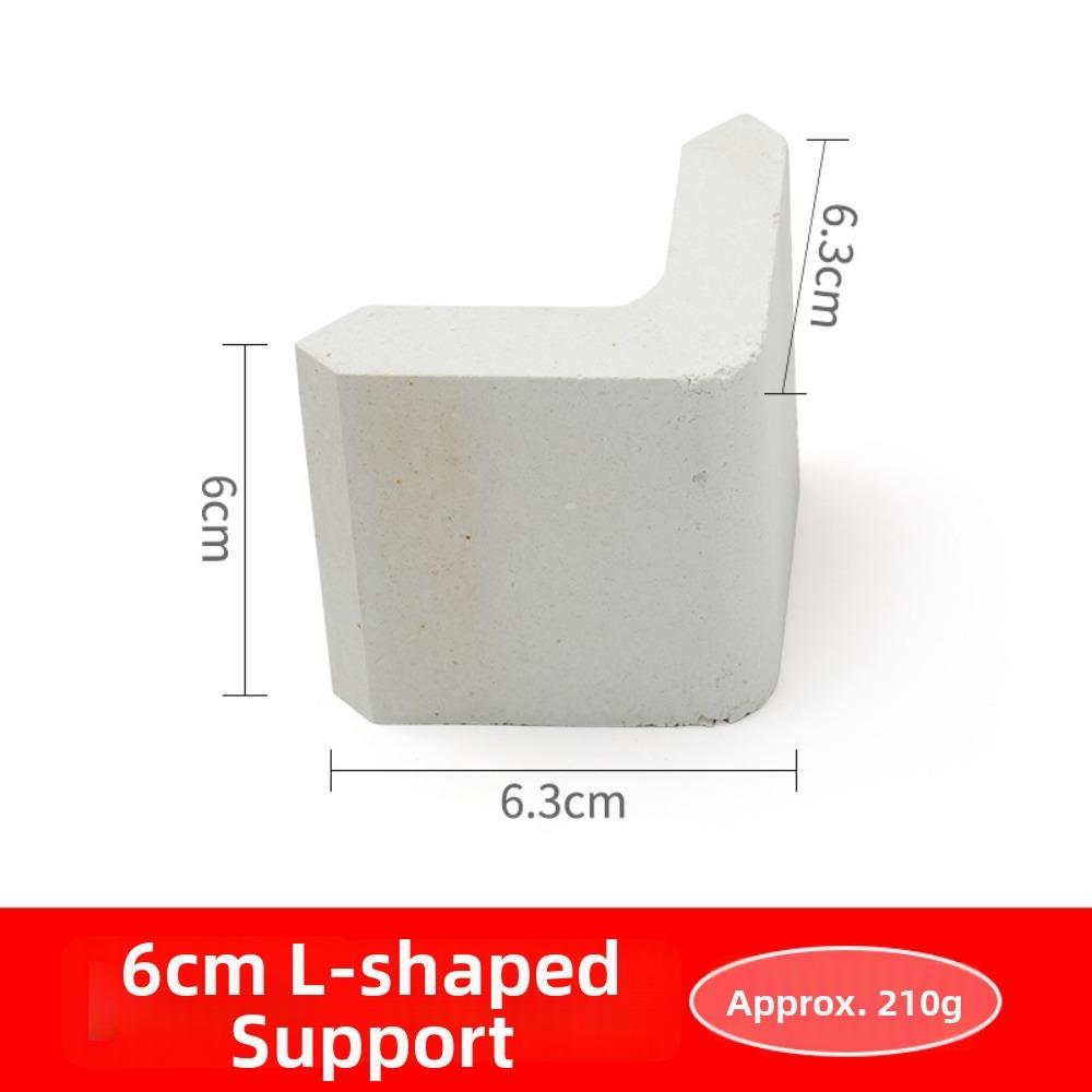 3/6/9cm Ceramic Kiln Tools L-shaped Pillar High Temperature Resistance Electric Kiln Shed Plate Kiln Furniture Pottery Making