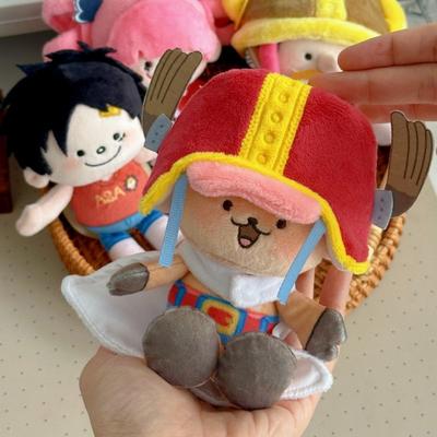 New  Elbaf Arc Plushy Item V3 Cotton Toy Child Luffy Chopper Perona Usopp Cottonfabric Figure Manga Sack Decoration For Animated Fans