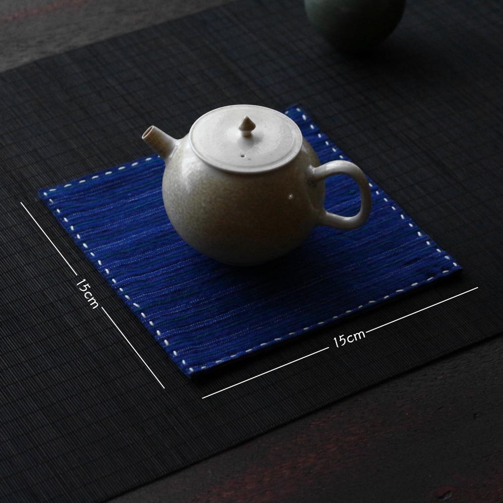 Handmade Vintage Coarse Cloth Tea Mat - Chinese Zen Style