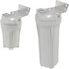 Stainless Steel Water Filter Housing Bracket for Wall Pole Panel Mounting, Left-to-Right Right-to-Left Flow Directions, One