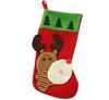 Christmas Stocking Reindeer In Scarf 1 Pc