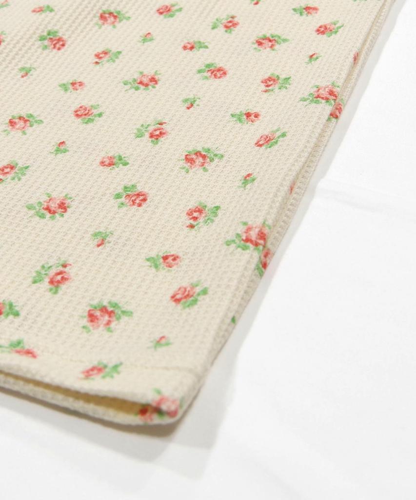 Morgan Waffel Uni Floral-Print Lange Hose Rosa J.E. & (Pack)