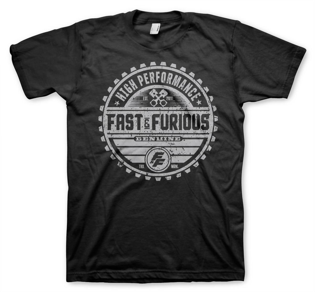Licenza Ufficiale Fast Il Furious Originale Marca Uomo T-SHIRT S-XXL Taglie S