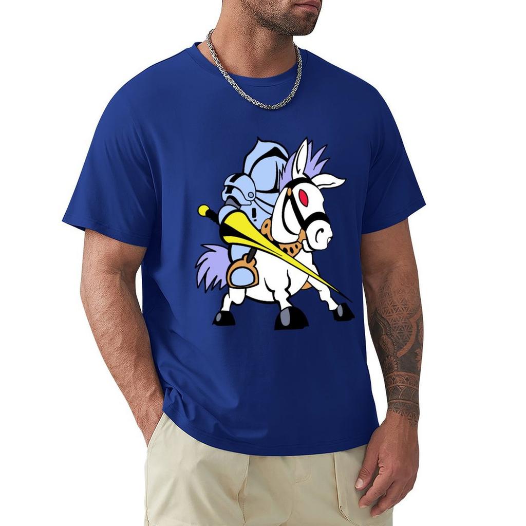 Ojo White Knights T-Shirt Graphic Tee Shirt Graphics Mens Graphic T-Shirts Big And Tall