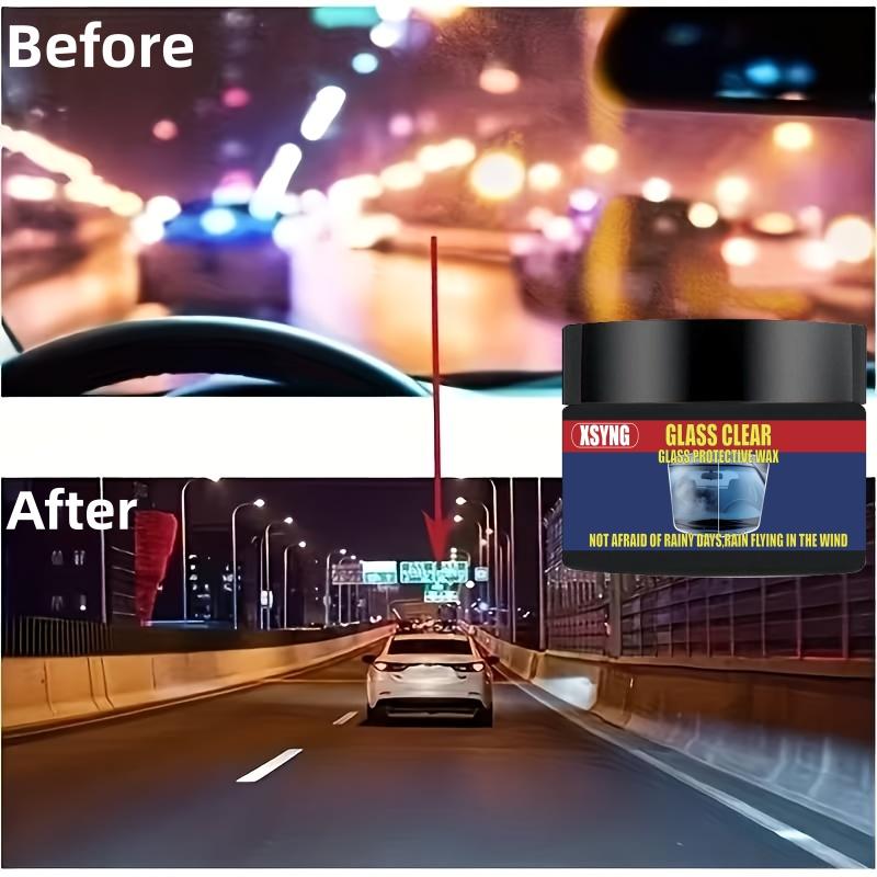 

Nano-glass rainproof wax, suitable for rain and fog prevention on car windows, helmets, windshields, and interior glass 5G
