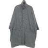 Balenciaga Black 518184 Back Logo Opera Raincoat Coat 34 blackUsed