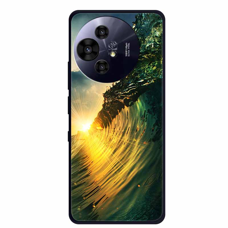 For TCL 50 Pro NxtPaper 5G Case Black Silicone Cover for 50 Pro NxtPaper Protective Shell Coque for TCL 50 NxtPaper 5G TPU Cases