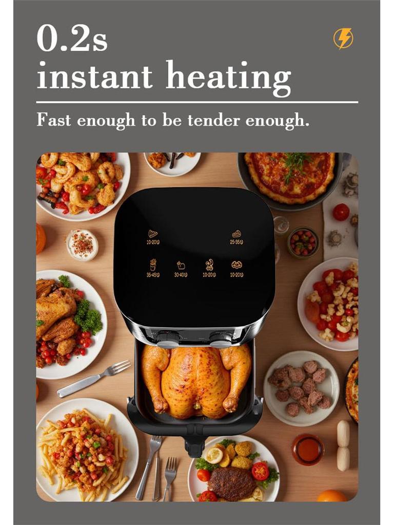 12L Large Capacity Household Air Fryer 110V, New Model