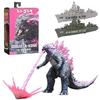 Godzilla Figure Model Movable Action Figure 17cm Monster Cool Model Souvenir Kids Decoration Toy Plastic Model (Pink)