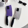 Custodia Divertente per Telefono 3D Simulazione Coltello da Cucina Chopper da Cuoco per Samsung Galaxy S21 S22 S23 S24 Plus S25 Ultra Copertura Antiurto