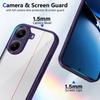 For Poco X8 Pro Air Cushion Silicon Bumper Clear Matte Back Cover Hard Case Shell for Poco X8 Pro Max Phone Coques Poco X7 Pro