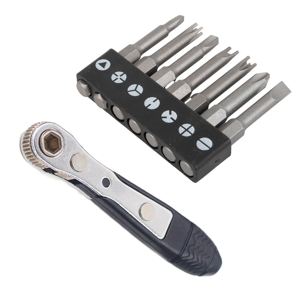 Triangle Screwdriver Multi-bit Set Triangle Head Y Head Three-point Four-point Chrome Vanadium Screwdriver Set