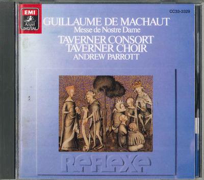 CD GUILLAUME DE MACHAUT  Messe De Nostre Dame CC333329 EMI Japan Obi Classical Used