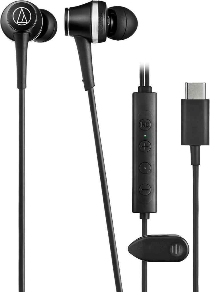 Audio-Technica ATH-CKD7NC Wired Type C Remote Control Black JPN