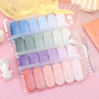 1 Set/6 Stück Süßes Kawaii Gradation Korrekturband Veränderte Werkzeuge Schulbüro Korrektor Briefpapier Kinder Süße Neuheit Zubehör