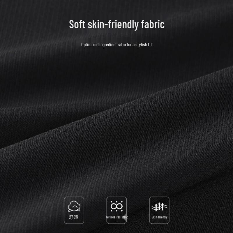 Mark Fairwhale Men's Pocket Embroidery Long Sleeve Crew Neck T-Shirt