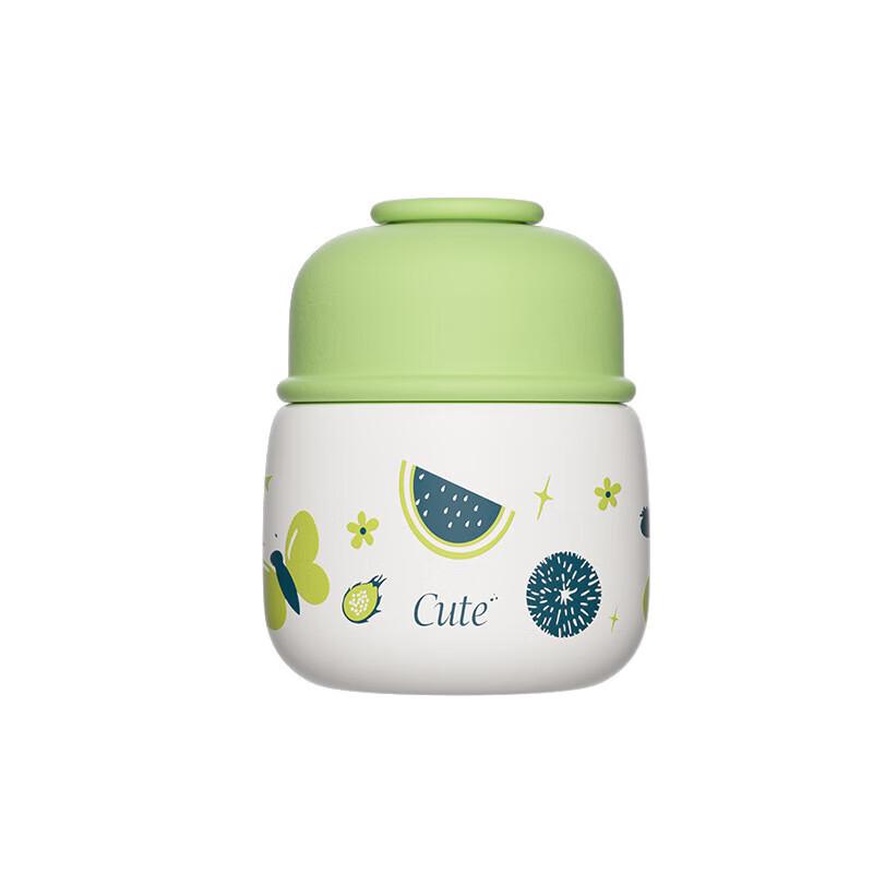 APLO Cartoon 500ml Stainless Steel Thermos Cup with Spoon