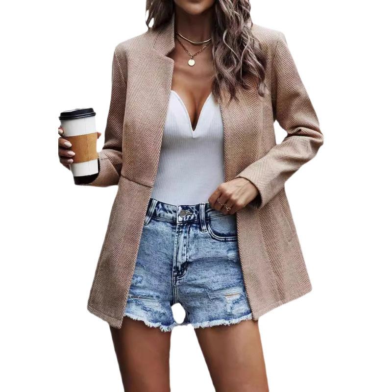 Women's Stylish Blazer Jacket  Urban Fashion Outfit