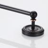 Black Brass Wall Mounted Bathroom Single Towel Shelf Rack Holder Bath Towel Hanger Bar Towel Rail Bathroom Accessories
