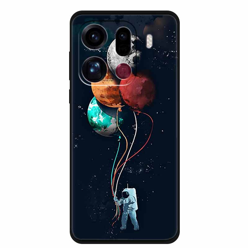 Luxus Hülle für OPPO Find X9 Pro 5G Weiches Silikon Schutz Stoßfest Handy Rückseite für OPPO Find X9 Pro 6.78" TPU Schalen