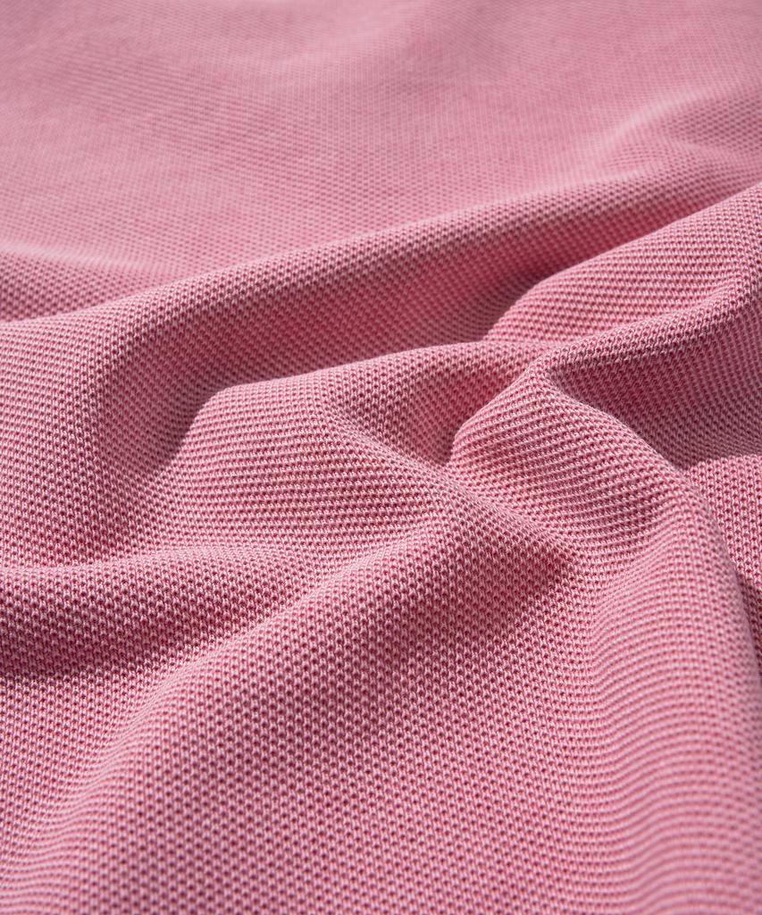 DISCUS ATHLETIC Pique Regular Fit Blank Polo Shirt Washed Pink